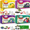 Malwa HERBATA zestaw 4szt LEŚNA JAGODA ARONIA CYTRYNA 80 saszetek 160G