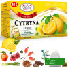 Malwa HERBATA zestaw 4szt LEŚNA JAGODA ARONIA CYTRYNA 80 saszetek 160G