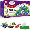 Malwa HERBATA zestaw 4szt LEŚNA JAGODA ARONIA CYTRYNA 80 saszetek 160G