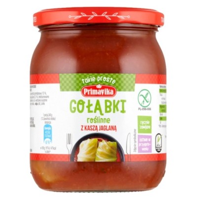 Primavika GOŁĄBKI ROŚLINNE Z KASZĄ JAGLANĄ bez glutenu dla