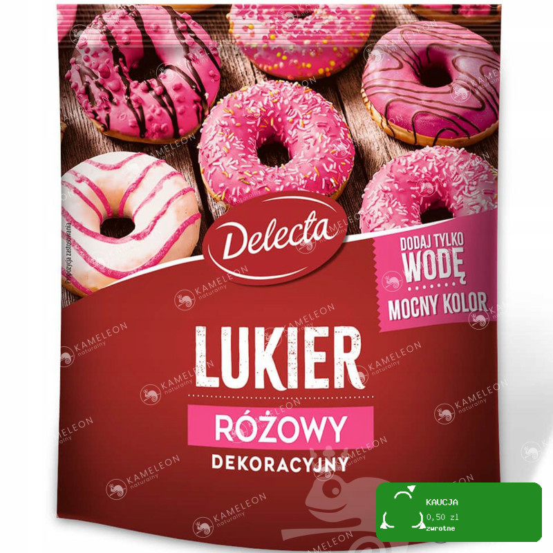 Delecta LUKIER biały+ zielony+ różowy+ żółty 20szt
