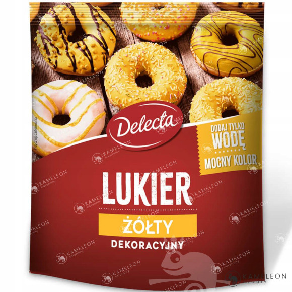 Delecta LUKIER biały+ zielony+ różowy+ żółty 20szt
