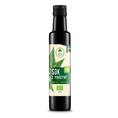 Dary Natury SOK Z POKRZYWY eko 250ml wsparcie ANEMIA SKÓRA WŁOSY ODPORNOŚĆ