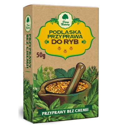 Dary Natury PRZYPRAWA DO RYB BEZ CHEMII 50g kartonik