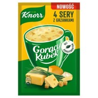 KNORR GORĄCY KUBEK 4 CZTERY SERY Z GRZANKAMI