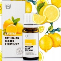 Naturalny OLEJEK ETERYCZNY CYTRYNA CYTRYNOWY 10ML rześki