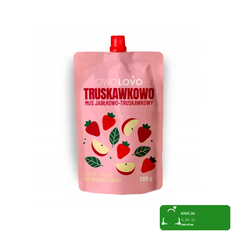 OWOLOVO ZESTAW MUSÓW OWOCOWYCH MUS OWOCOWY mix 9 smaków 45szt x200g 9KG