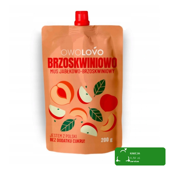 OWOLOVO ZESTAW MUSÓW OWOCOWYCH MUS OWOCOWY mix 9 smaków 45szt x200g 9KG