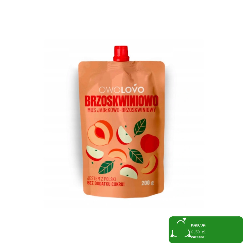 OWOLOVO ZESTAW MUSÓW OWOCOWYCH MUS OWOCOWY mix 9 smaków 45szt x200g 9KG
