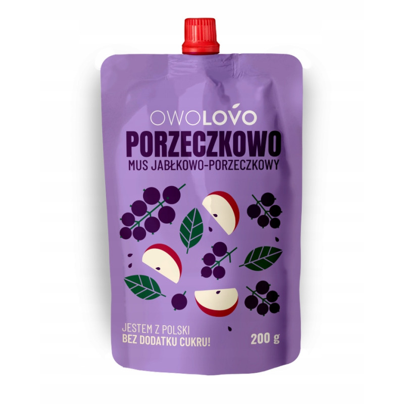 OWOLOVO ZESTAW MUSÓW OWOCOWYCH MUS OWOCOWY mix 9 smaków 45szt x200g 9KG
