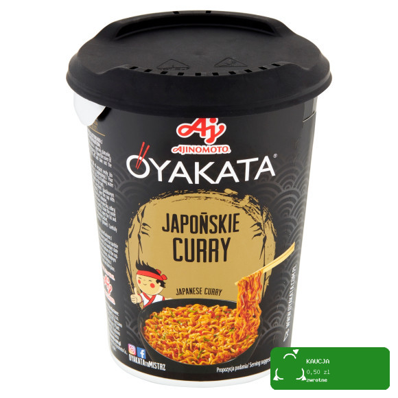OYAKATA kubek TASTE of ASIA danie makaron w stylu JAPOŃSKIE CURRY 90g