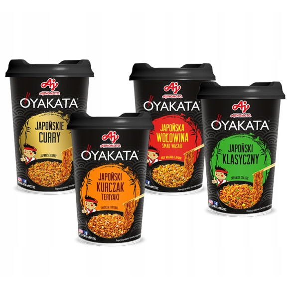 OYAKATA kubek TASTE of ASIA danie makaron w stylu JAPOŃSKIE CURRY 90g