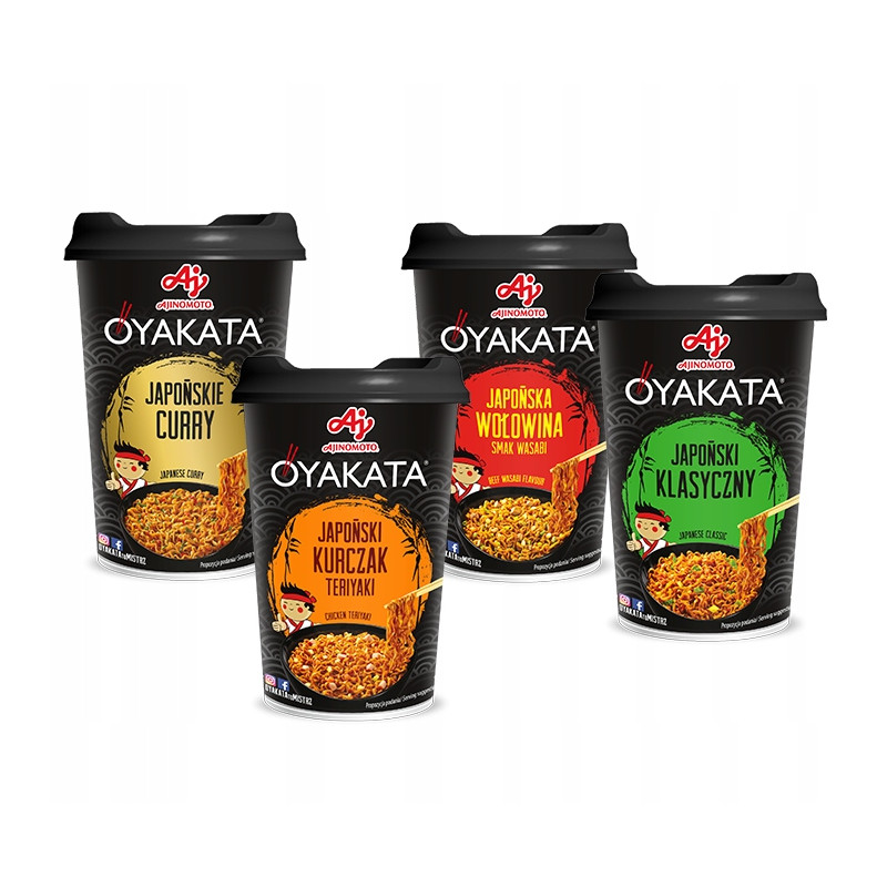 OYAKATA kubek TASTE of ASIA danie makaron w stylu JAPOŃSKIE CURRY 90g