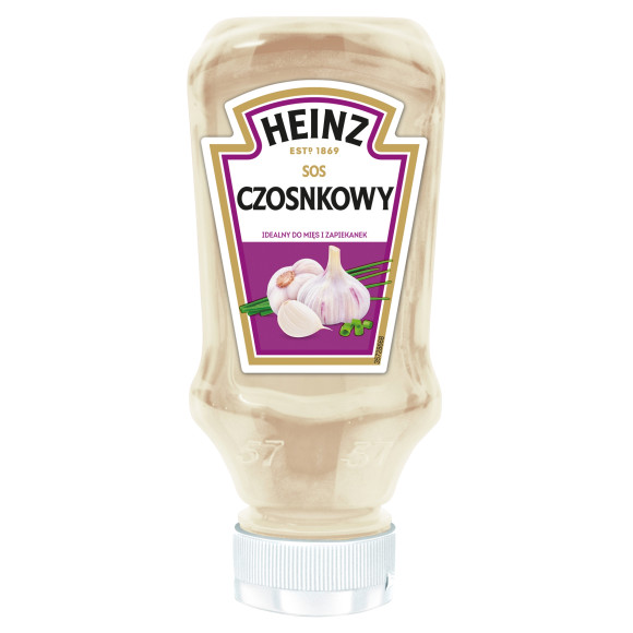 HEINZ SOS CZOSNKOWY Greek style 220ml DO MIĘS ZAPIEKANEK