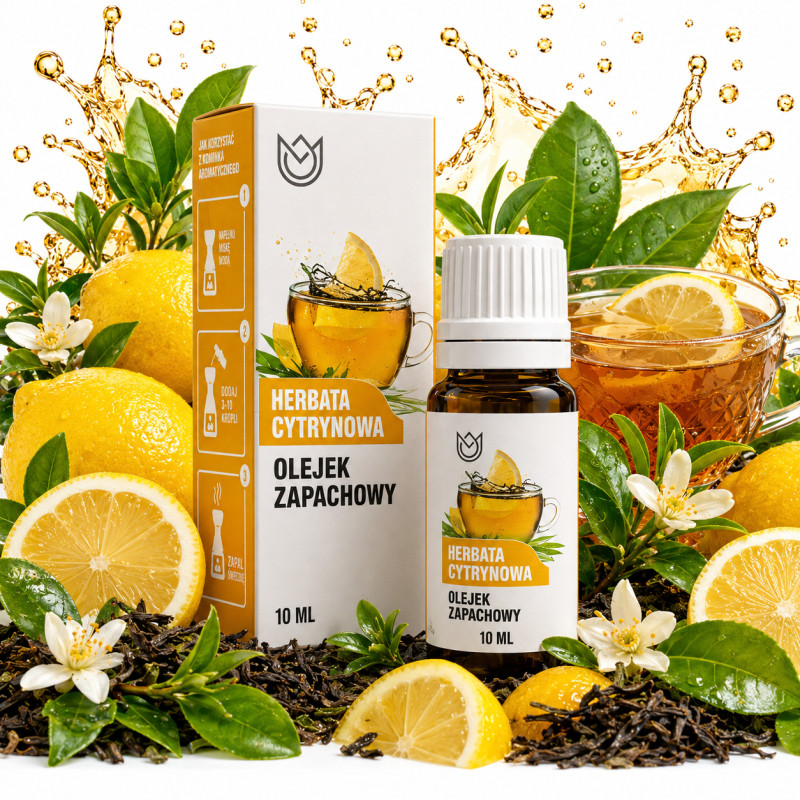 OLEJEK ZAPACHOWY eteryczny HERBATA CYTRYNOWA 10ml