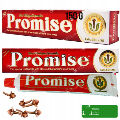 PASTA DO ZĘBÓW PROMISE wybielająca 150g 1 szt.