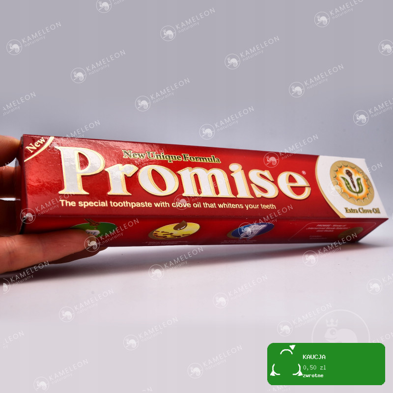 PASTA DO ZĘBÓW PROMISE wybielająca 150g 1 szt.
