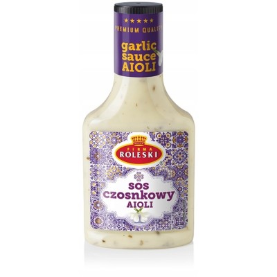 Roleski SOS Czosnkowy AIOLI sos majonezowy z czosnkiem 300G