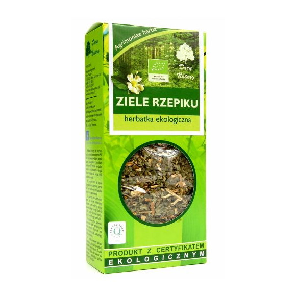 Dary Natury RZEPIK ZIELE RZEPIKU 50G EKO wsparcie Wątroba Drogi żółciowe