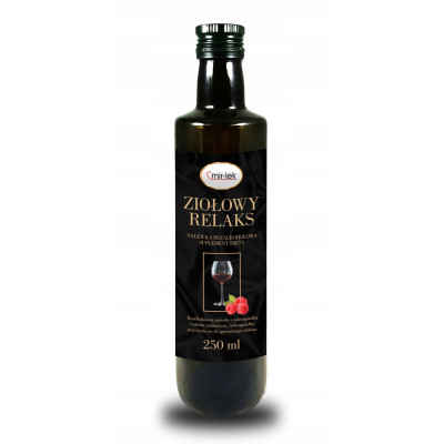 MIR-LEK ZIOŁOWY RELAKS eliksir Ashwagandha z maliną 250ml UMYSŁ