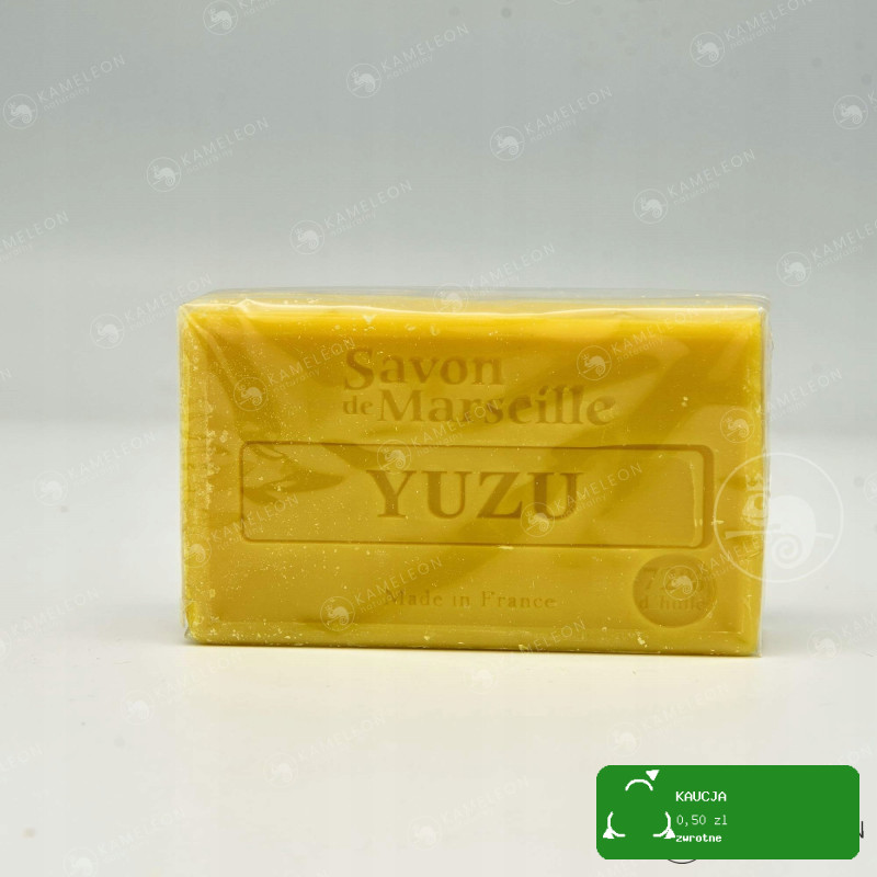 MYDŁO MARSYLSKIE YUZU 72% kostka 100g egzotyczne Le Chatelard 1802