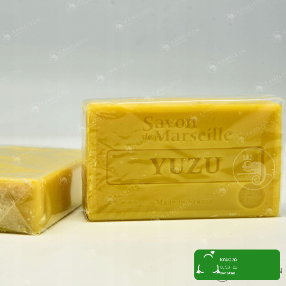 MYDŁO MARSYLSKIE YUZU 72% kostka 100g egzotyczne Le Chatelard 1802