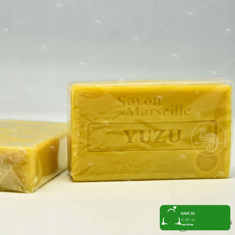 MYDŁO MARSYLSKIE YUZU 72% kostka 100g egzotyczne Le Chatelard 1802