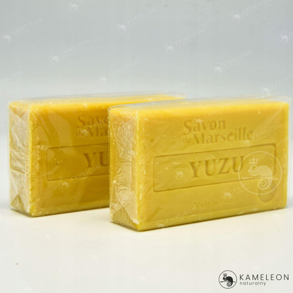 MYDŁO MARSYLSKIE YUZU 72% kostka 100g egzotyczne Le Chatelard 1802