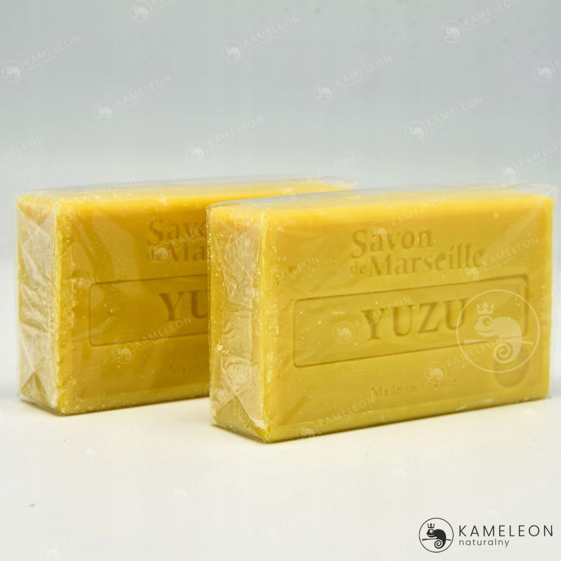 MYDŁO MARSYLSKIE YUZU 72% kostka 100g egzotyczne Le Chatelard 1802