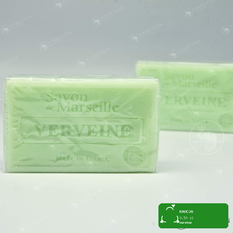MYDŁO MARSYLSKIE WERBENA 72% kostka 100g Le Chatelard 1802