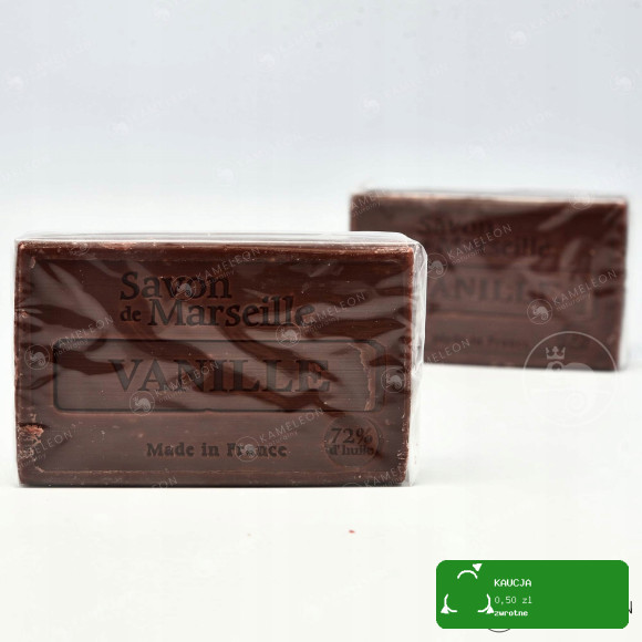 MYDŁO MARSYLSKIE WANILIA 72% kostka 100g Le Chatelard 1802