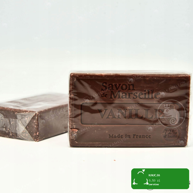 MYDŁO MARSYLSKIE WANILIA 72% kostka 100g Le Chatelard 1802