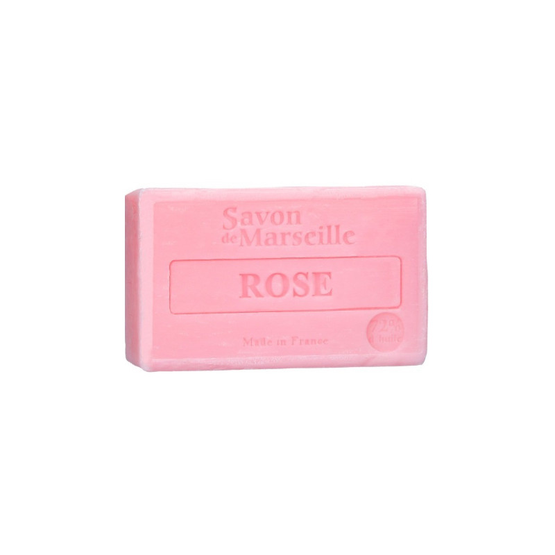 MYDŁO MARSYLSKIE RÓŻA różane rose 72% kostka 100g Le CHatelard 1802