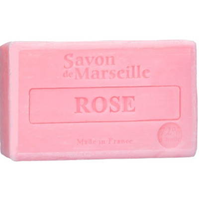 MYDŁO MARSYLSKIE RÓŻA różane rose 72% kostka 100g Le CHatelard 1802