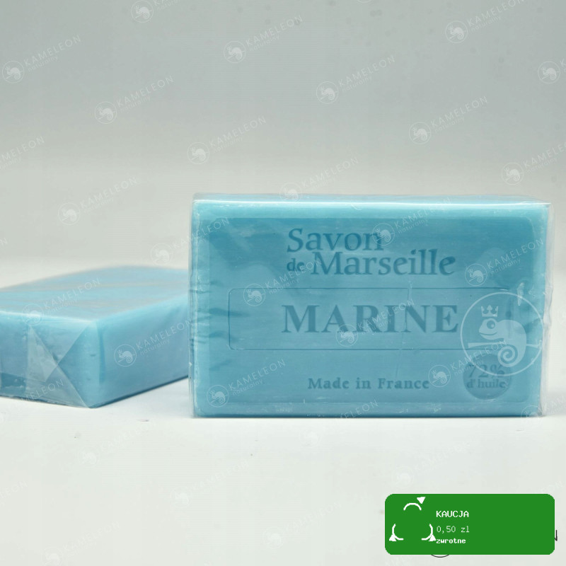 MYDŁO MARSYLSKIE MORSKIE marine 72% kostka 100g La Chatelard 1802