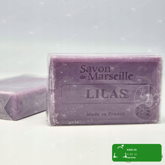 MYDŁO MARSYLSKIE LILIA BEZ 72% kostka 100G