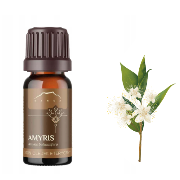 NATURALNY OLEJEK ETERYCZY AMYRIS 10ml NANGA