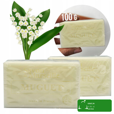 MYDŁO MARSYLSKIE KONWALIOWE KONWALIA 72% 100G