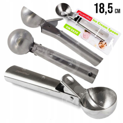 GAŁKOWNICA PORCJONER ŁYŻKA METALOWA DO LODÓW 18cm