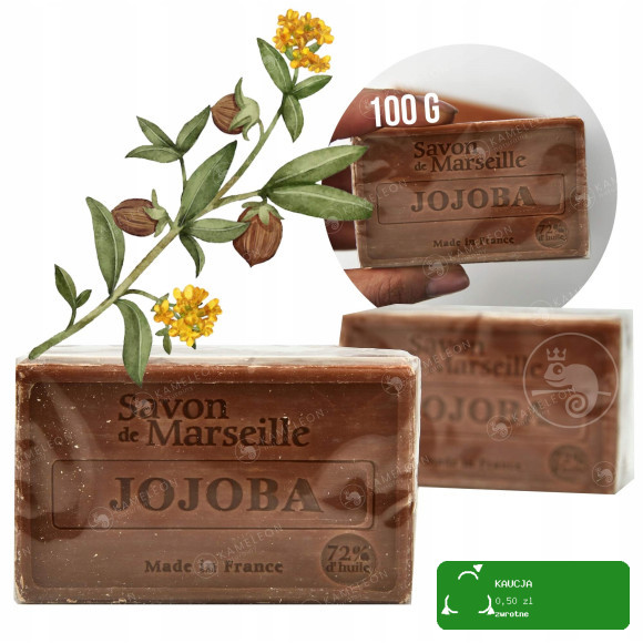 MYDŁO MARSYLSKIE JOJOBA 72% kostka 100G