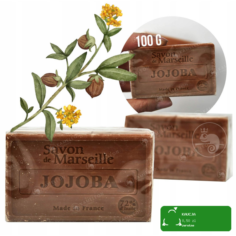 MYDŁO MARSYLSKIE JOJOBA 72% kostka 100G