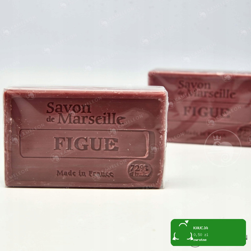 MYDŁO MARSYLSKIE FIGOWE FIGA 72% kostka 100G