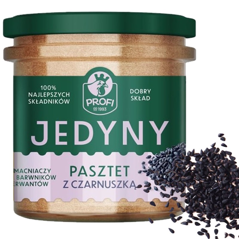 Profi PASZTET Z CZARNUSZKĄ JEDYNY dobry skład 100%