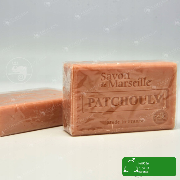 MYDŁO MARSYLSKIE PACZULI PACZULA 72% kostka 100g Le CHatelard 1802