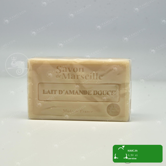 MYDŁO MARSYLSKIE słodkie MLEKO MIGDAŁOWE 72% 100g Le Chatelard 1802