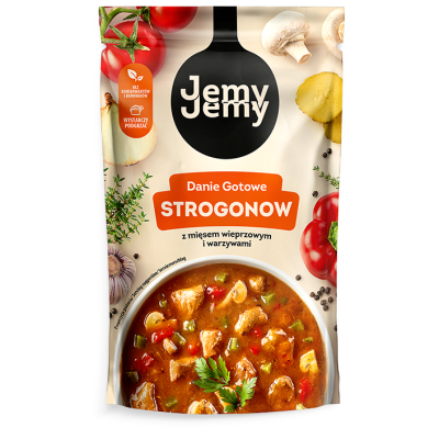 Profi JEMY JEMY STROGONOW z mięsem wpierzowym i warzywami