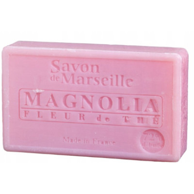 MYDŁO MARSYLSKIE MAGNOLIA oraz KWIAT HERBATY 72% 100g kostka Chatelard 1802