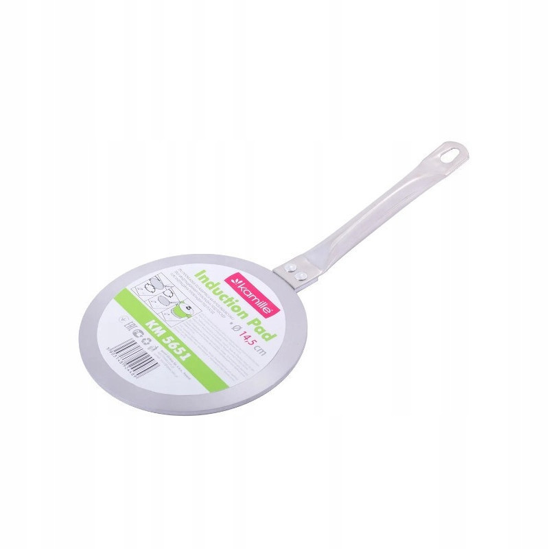 INDUCTION PAD Adapter podkładka indukcyjna Kamille 14,5cm srebrna