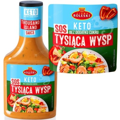 Roleski SOS KETO TYSIĄCA WYSP bez dodatku cukru 300g