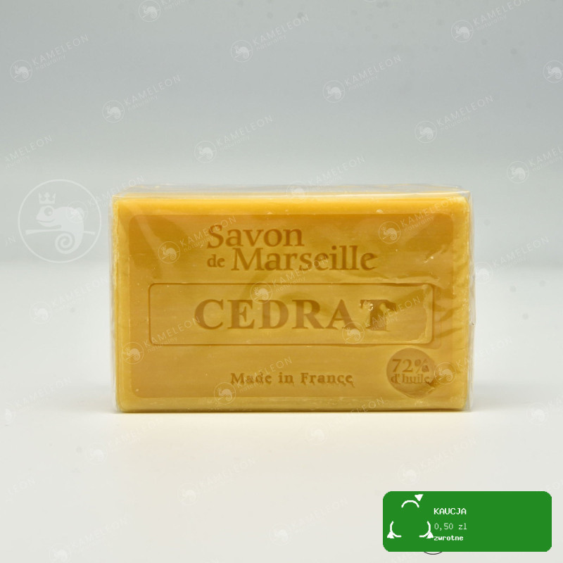 MYDŁO MARSYLSKIE CEDRAT CYTRON cedrat 72% kostka 100G